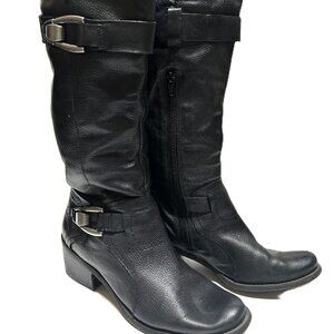 Jadine tall black boots sz 8.5M